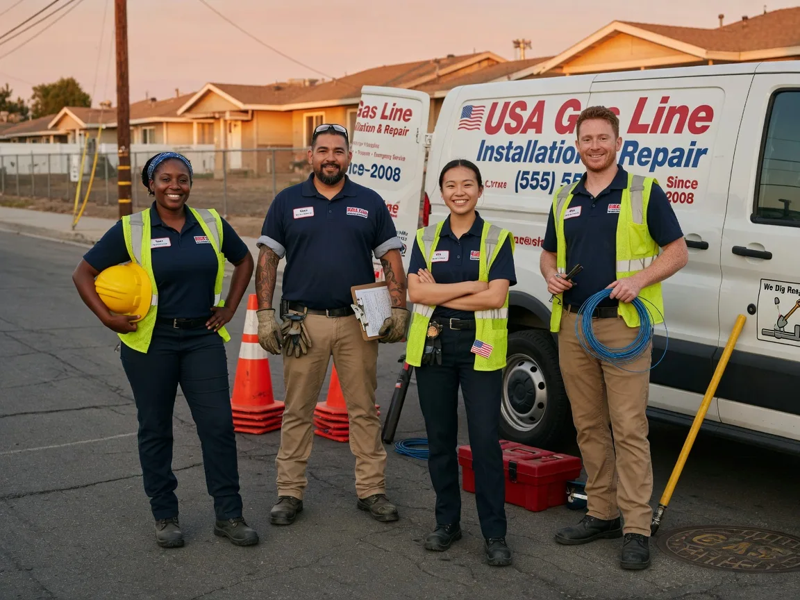 Gas Line Installation company in Deport, TX